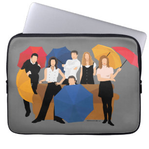 FRIENDS™ Character Silhouette Laptop Sleeve
