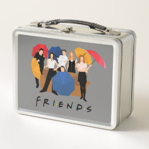 FRIENDS™ Character Silhouette Metal Lunch Box