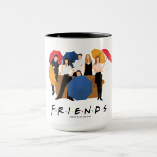 FRIENDS™ Character Silhouette Mug