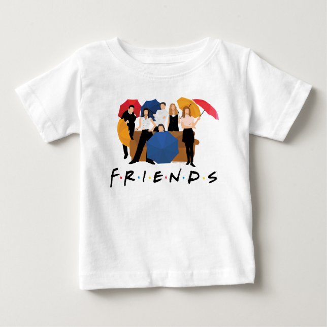 FRIENDS™ Character Silhouette T-Shirt (Front)