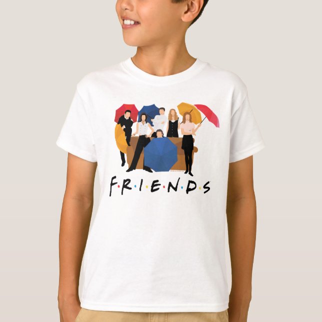 FRIENDS™ Character Silhouette T-Shirt (Front)
