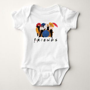 FRIENDS™ Character Silhouette T-Shirt Baby Bodysuit