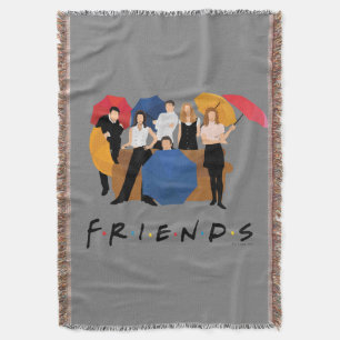 FRIENDS™ Character Silhouette Throw Blanket