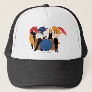 FRIENDS™ Character Silhouette Trucker Hat