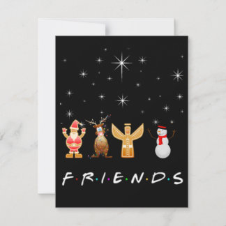 Friends Christmas Holiday Card