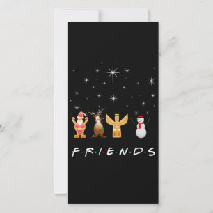 Friends Christmas Holiday Card