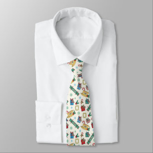 FRIENDS™   Christmas Icon Pattern Tie