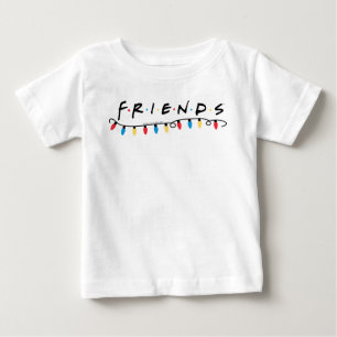 FRIENDS™   Christmas Lights Logo Baby T-Shirt