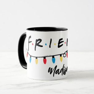 FRIENDS™ Christmas Lights Logo Mug