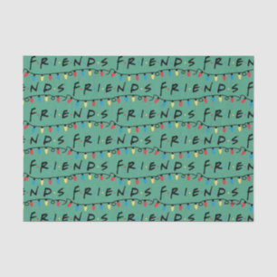 FRIENDS™ Christmas Lights Logo Tissue Paper