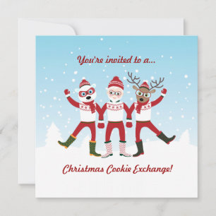 Friends Christmas Party Invite