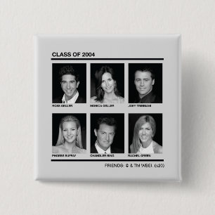 FRIENDS™   Class of 2004 15 Cm Square Badge