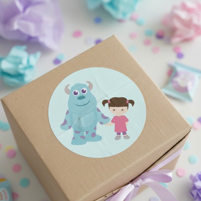 Friends Classic Round Sticker (Creator Uploaded)