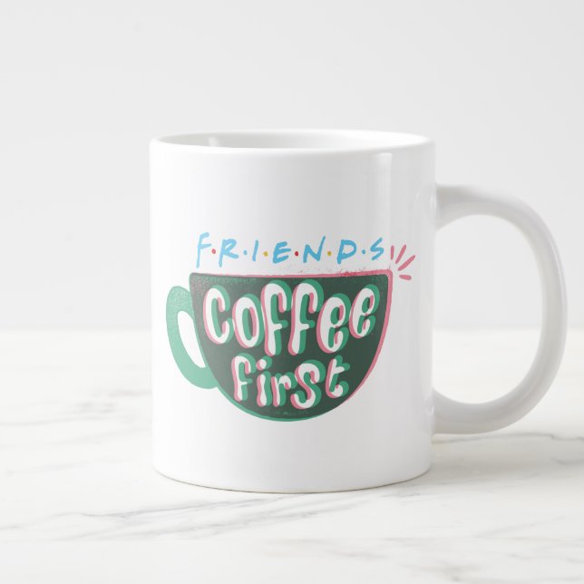 FRIENDS™ | Coffee First Large Coffee Mug (Right)