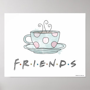 FRIENDS™   Coffee Mug Watercolor Poster