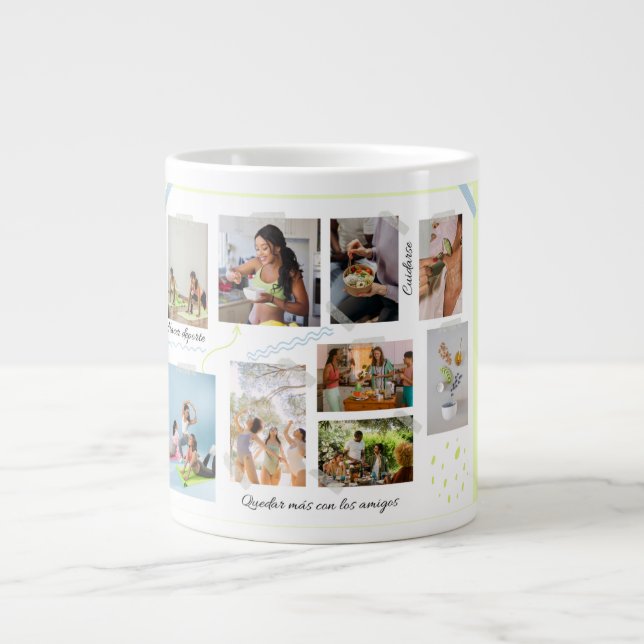  Friends Collage Mug | Personalised Memory Mug (Front)