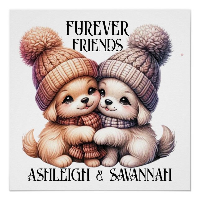 FRIENDS / College Bound / Graduation Poster (Front)