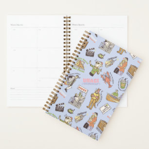 FRIENDS™ Colorful Cartoon Pattern Planner