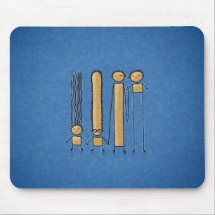 Friends (Colour 2) Mouse Mat