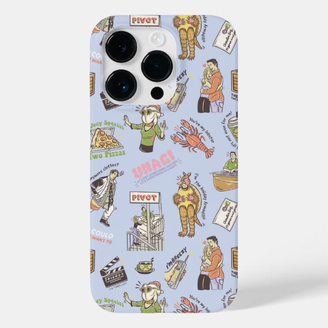 FRIENDS™ Colourful Cartoon Pattern Case-Mate iPhone Case (Back)