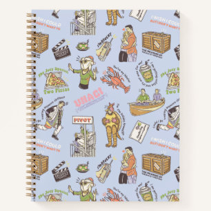 FRIENDS™ Colourful Cartoon Pattern Notebook