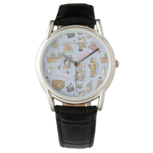 FRIENDS™ Colourful Cartoon Pattern Watch (Front)