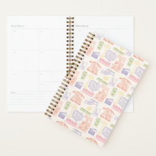FRIENDS™ Colourful Quotes Pattern Planner