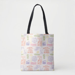 FRIENDS™ Colourful Quotes Pattern Tote Bag