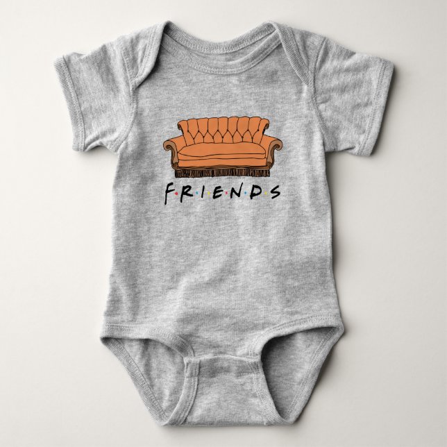 FRIENDS™ Couch Baby Bodysuit (Front)