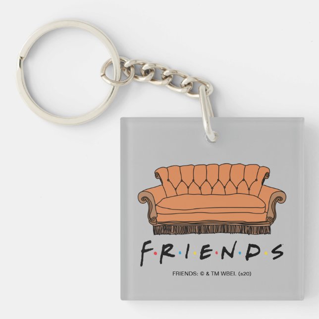 FRIENDS™ Couch Key Ring (Front)