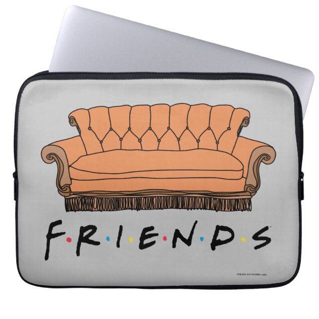 FRIENDS™ Couch Laptop Sleeve (Front)