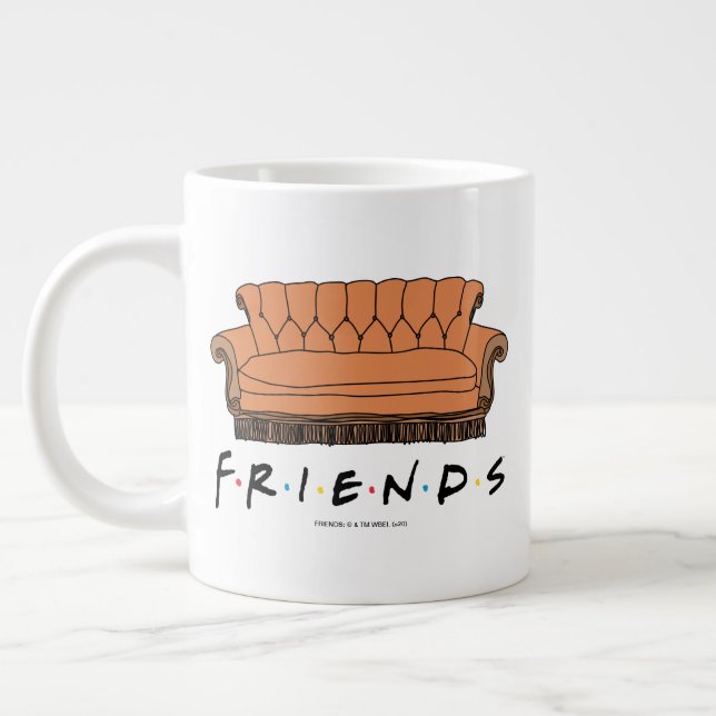 FRIENDS™ Couch Large Coffee Mug (Left)
