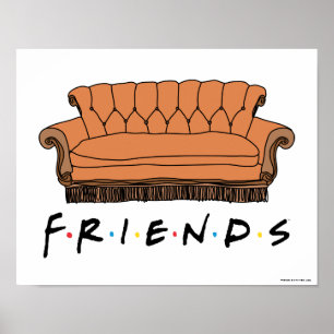 FRIENDS™ Couch Poster