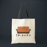 FRIENDS™ Couch Tote Bag<br><div class="desc">Celebrate the heart of FRIENDS™ with the Couch Design. Featuring an illustration of the iconic orange couch from Central Perk,  this design captures the charm and nostalgia of the beloved TV show. Perfect for fans,  it adds a cosy and memorable touch to any product.</div>