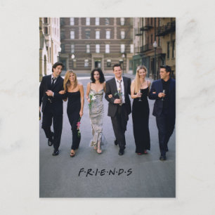 FRIENDS™   Couples In Formal Wear Invitation Postcard