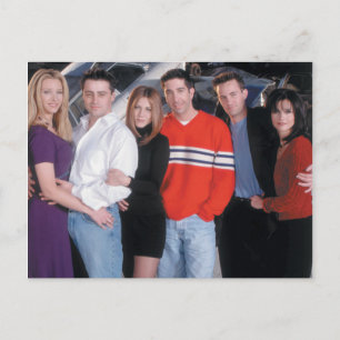 FRIENDS™   Couples in Street Clothes Invitation Postcard