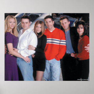 FRIENDS™   Couples in Street Clothes Poster