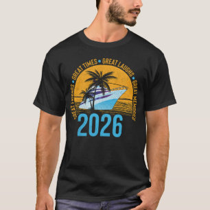 Friends Cruise 2026 Vacation Trip Cruising Friends T-Shirt