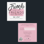 Friends Don't Let Friends Have Bad Nails Salon Referral Card<br><div class="desc">This funny and cute referral business card is perfect for any nail or beauty salon. It features the phrase, "Friends don't let friends have bad nails, " with instructions to your customers on how to redeem their discount, and includes your business information and logo on the back. It's an excellent...</div>