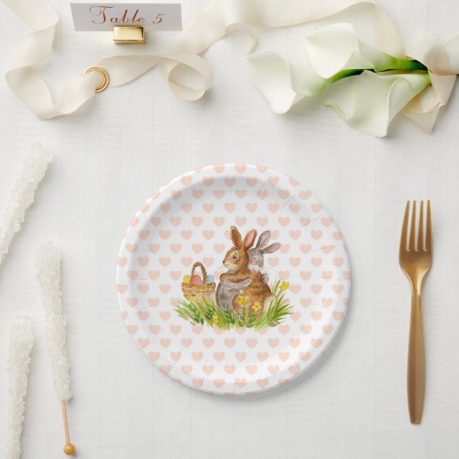 FRIENDS - EASTER PAPER PLATE (Wedding)