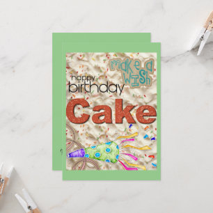 Friends Family Happy Birthday Invitation 