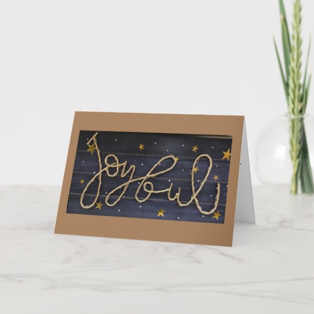 **FRIENDS & FAMILY SO DEAR** CHRISTMAS CHEER CARD (Front)