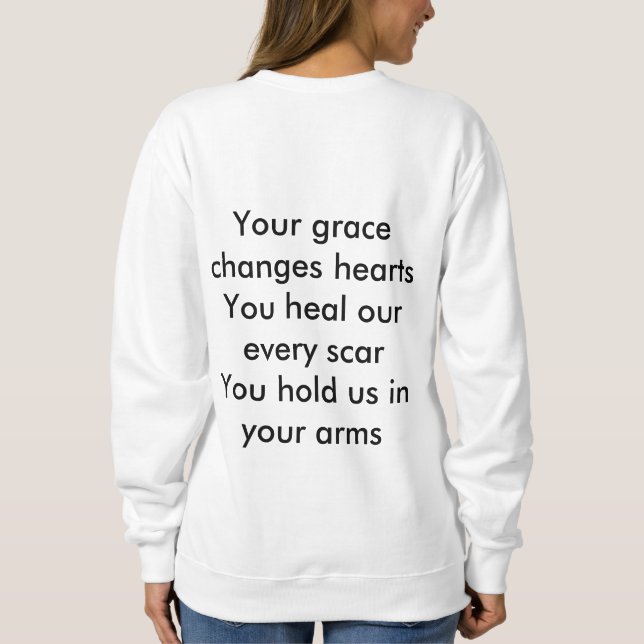 friends favourite bands sweatshirt (Back)