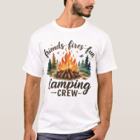 Friends Fires Fun Camping