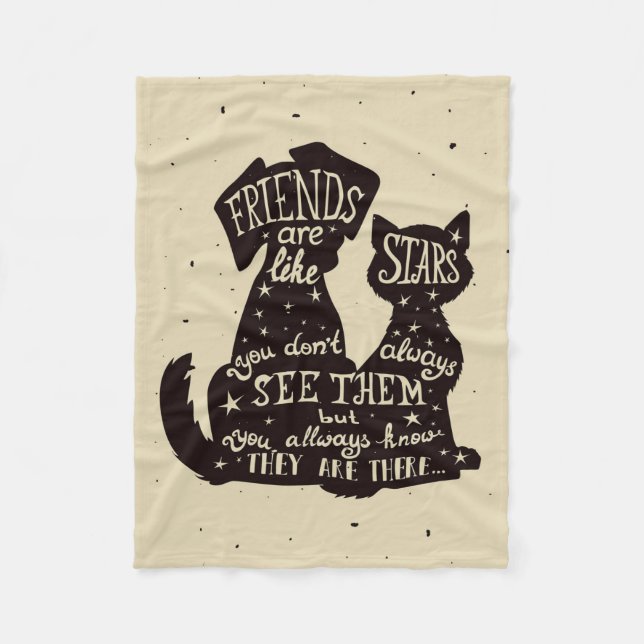 Friends  fleece blanket (Front)