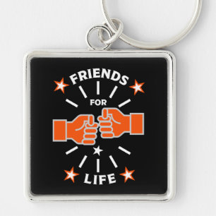Friends For Life Key Ring