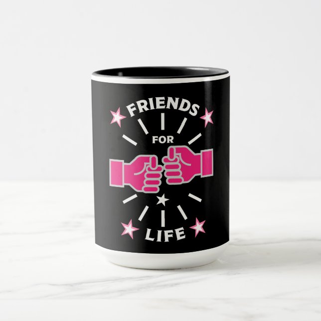 Friends For Life Mug (Center)