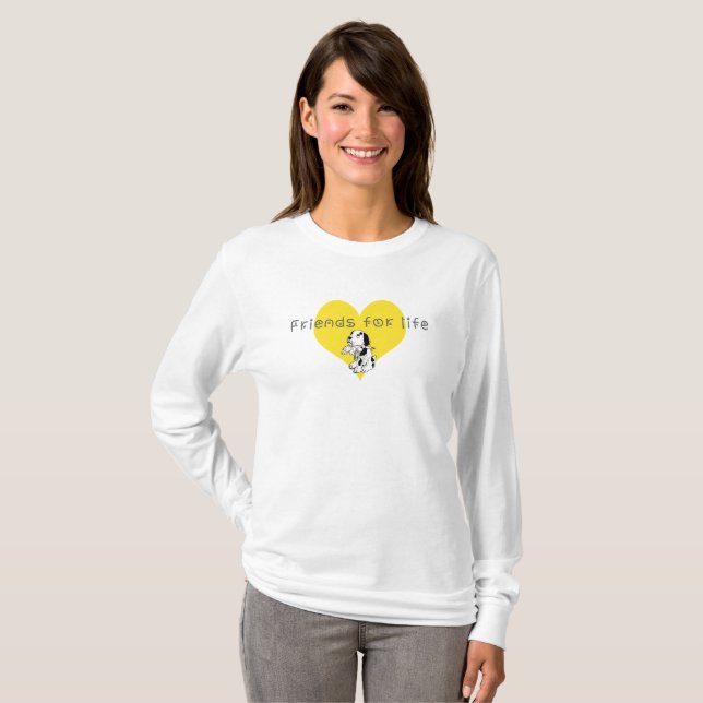 Friends for life T-Shirt (Front Full)