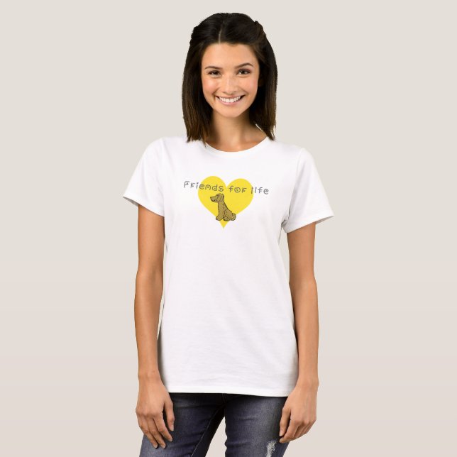 Friends for life T-Shirt (Front Full)