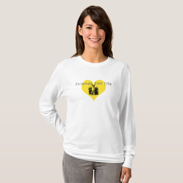 Friends for life T-Shirt (Front Full)